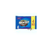 Cadbury Boost Chocolate Bar Multipack, 4 x 31.5g