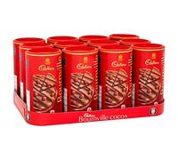 Cadbury Bournville Cocoa, 250G (Box Of 12) OFFICIAL, Hot Chocolate, Cocoa Powder, Ideal for Baking