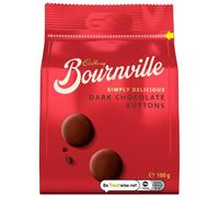 Cadbury Bournville Dark Chocolate Giant Buttons, Sharing Bag, Bite Size Treats, 100 g (Pack of 1)