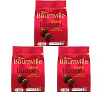 Cadbury Bournville Dark Chocolate Giant Buttons Sharing Bag Bite Size Treat