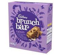 Cadbury Brunch Bar Raisin X 6 210G