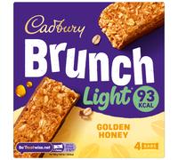 Cadbury Brunch Light Oat & Honey Cereal Bars 4pk 104g