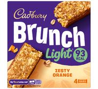Cadbury Brunch Light Orange Cereal Bar 4pk 104g