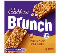 Cadbury Brunch Peanut Cereal Bars 4pk 112g