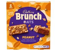 Cadbury Brunch Peanut Milk Chocolate Bar, 192 g, Pack of 6