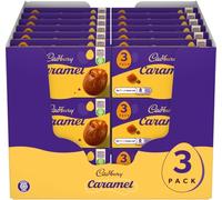 Cadbury Caramel Chocolate Easter Eggs, 120 g (Box of 42)