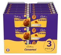 Cadbury Caramel Chocolate Easter Eggs, 120 g (Box of 42)