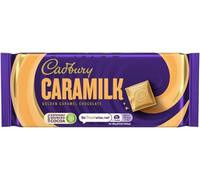 Cadbury Caramilk Golden Caramel Chocolate Bar, White Chocolate Blend, 80 g (Pack of 26)