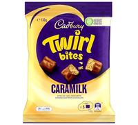 Cadbury Caramilk Twirl Bites 130g
