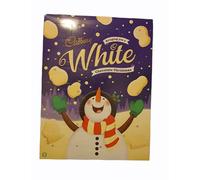 Cadbury Chocolate 24 Days White Cadbury Christmas Chocolate Advent Calendar, 90g (Pack of 2)