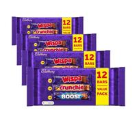 Cadbury Chocolate Bars Value Pack, 4 x Boost's, 4 x Crunchie's, 4 x Wispa's