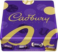 Cadbury Chocolate Chunks Festive Selection Tin, a Delicious Mix of Your Favourite Cadbury Chunks, Christmas Treat Perfect for Sharing, 700 g (Pack of 1)