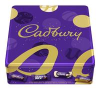 Cadbury Chocolate Chunks Festive Selection Tin, a Delicious Mix of Your Favourite Cadbury Chunks, Christmas Treat Perfect for Sharing, 700 g (Pack of 1)