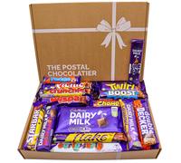 Cadbury Chocolate Hamper Box with Dairy Milk, Twirl, Wispa, Perfect Large Variety Premium Selection Box for Last Minute Gifts and Occasions