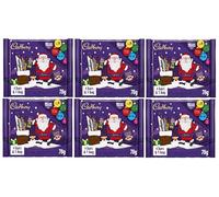 Cadbury Chocolate Selection Pack 78g Selection Boxes Christmas Dairy Milk Chocolates For Kids Stocking Fillers School Office Parties Bulk Xmas Fillers Santa Bundle Festive Chocolate Hamper (6 Packs)
