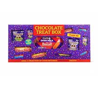Cadbury Chocolate Treat Box Gift Set - Assorted Chocolate Selection Box with Dairy Milk, Crunchie, Twirl & Buttons - Sweet Hamper Gift for Sharing, Birthdays & Father's Day