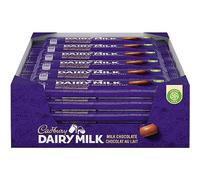 Cadbury Cholocate Bar, Regular Size 42g/Bar (Dairy Milk Milk Chocolate, 24 Packs)