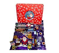 Cadbury Christmas Chocolate Medium Selection Gift Box, Festive Holiday Treat Assortment with Dairy Milk Buttons, Snowballs Bar, Coins & Selection Pack