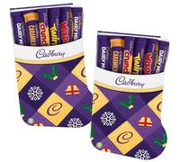 Cadbury Christmas Chocolate Selection Box Stockings 174g Bundle of 2