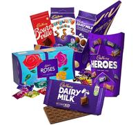 Cadbury Classic Chocolate Gift Box. Including Delicious Heroes & Roses, Bournville Dark Chocolate, Cadbury Dairy Milk and more.