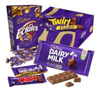 Cadbury Classic Chocolate Gift - Full Size Cadbury Chocolate Bars including Flake, Caramel, Twirl, Dairy Milk and More.