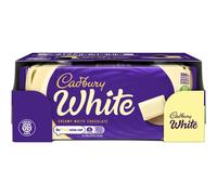 Cadbury Creamy White Chocolate Bar, 90 g, (Pack of 24)