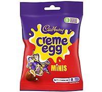 Cadbury Creme Chocolate Egg Mini Bags 78G