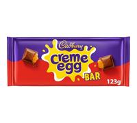 Cadbury Creme Egg Milk Chocolate Bar, 123g