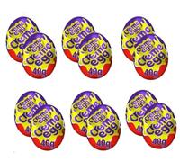 Cadbury Creme Egg Milk Chocolate with Soft Fondant Centre, Easter Theme, 40g, 12 Eggs
