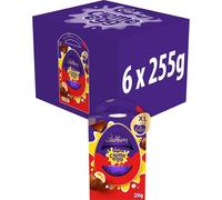 Cadbury Creme Egg XL Easter Egg 255g, Box of 6