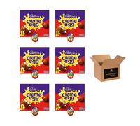Cadbury Creme Eggs Milk Chocolate Mini Easter Egg Hunt | Creme Egg Fondant Filling, Easter Chocolate Gifts, Basket Fillers, Kids Party Treats | Birthday & Celebration Sweets | 200g (5 x 40g) (Pack 6)