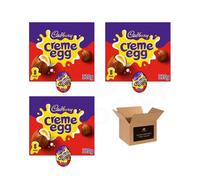 Cadbury Creme Eggs Milk Chocolate Mini Easter Egg Hunt | Creme Egg Fondant Filling, Easter Chocolate Gifts, Basket Fillers, Kids Party Treats | Birthday & Celebration Sweets | 200g (5 x 40g) (Pack 3)