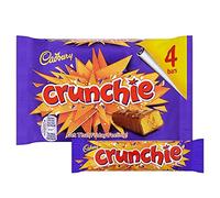 Cadbury Crunchie 104g (10 Packs of 4, Total 40)