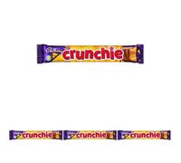 Cadbury Crunchie Chocolate Bar, 40 g (Pack of 4)
