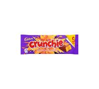 Cadbury Crunchie Chocolate Bar 9 Pack Multipack 234.9g (pack of 2)