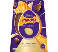 Cadbury Crunchie Inclusions Large Chocolate Easter Egg, 396g