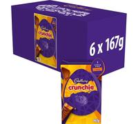 Cadbury Crunchie Large Chocolate Easter Egg 167g, Case of 6