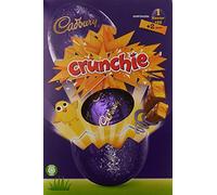 cadbury Crunchie Large Chocolate Easter Egg, 233 g, Pack of 6