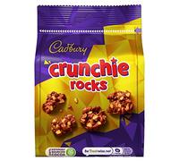 Cadbury Crunchie Rocks Bag, Chocolate Covered Honeycomb Clusters, 110 g (Pack of 1)