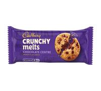 Cadbury Crunchy Melts Chocolate Centre Chocolate Chip Cookies, 156