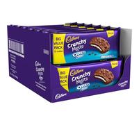 Cadbury Crunchy Melts Oreo Crème Cookies, 312 g (Pack of 12)