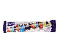 Cadbury Curly Wurly Chocolate Bar 104 g (Single Pack of 4)