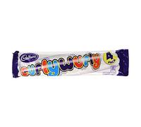 Cadbury Curly Wurly Chocolate Bar 104 g (Single Pack of 4)