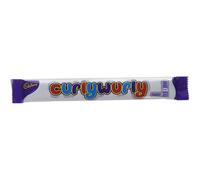 Cadbury Curly Wurly Chocolate Bar, 26g (Pack of 48)