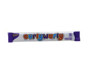 Cadbury Curly Wurly Chocolate Bar, 26g (Pack of 48)