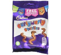 cadbury Curly Wurly Squirlies Chocolate Bag 95 g - Pack of 10