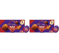 Cadbury Dairy Milk Biscoff Filled Chocolate Egg, Filled With Crunchy Lotus Pieces & Biscoff Spread, Easter Gift, Multipack of 6 x 32 g Eggs (Pack of 1)