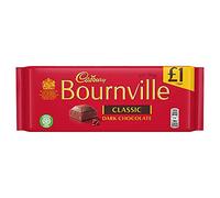 Cadbury Bournville Dark Chocolate Bar, 180 g