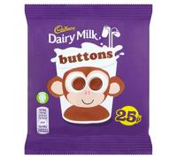 Cadbury Dairy Milk Buttons Chocolate Bag 14.4g ( pack of 24 )