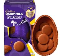 Cadbury Dairy Milk Buttons Easter Egg, Includes 1 Small Egg with Milk Chocolate Buttons Inside, Gift for Easter, 90 g (Pack of 1)